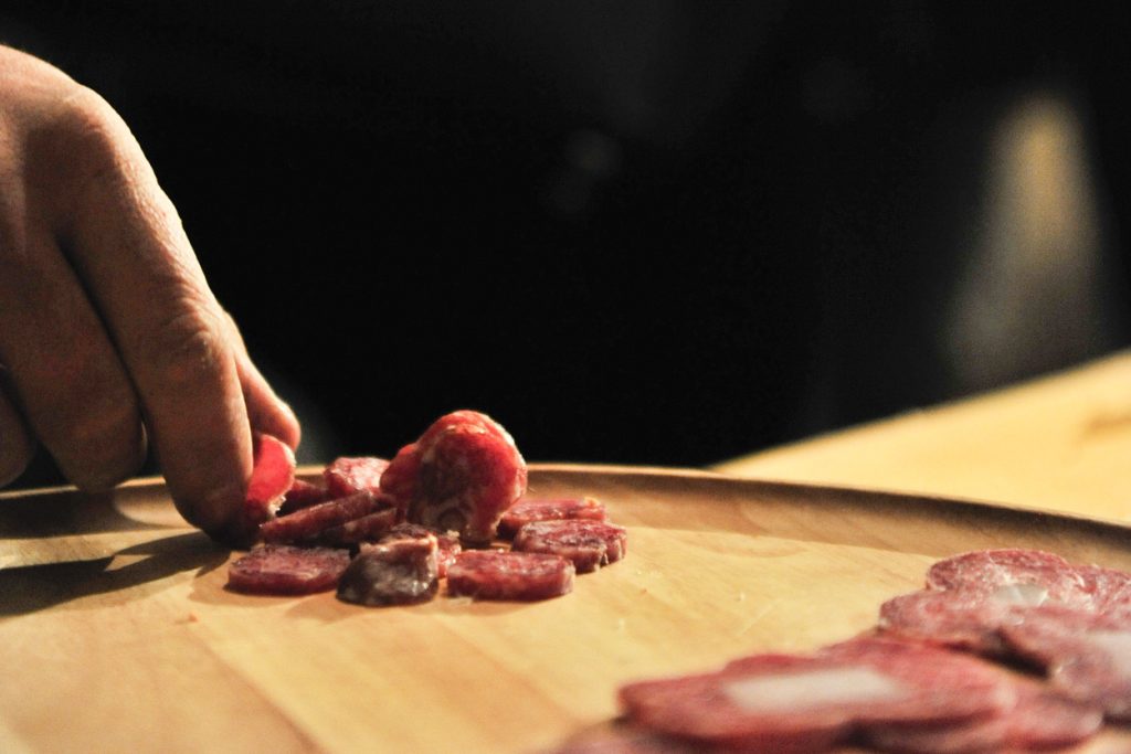 prodotti tipici di scanno: i salumi