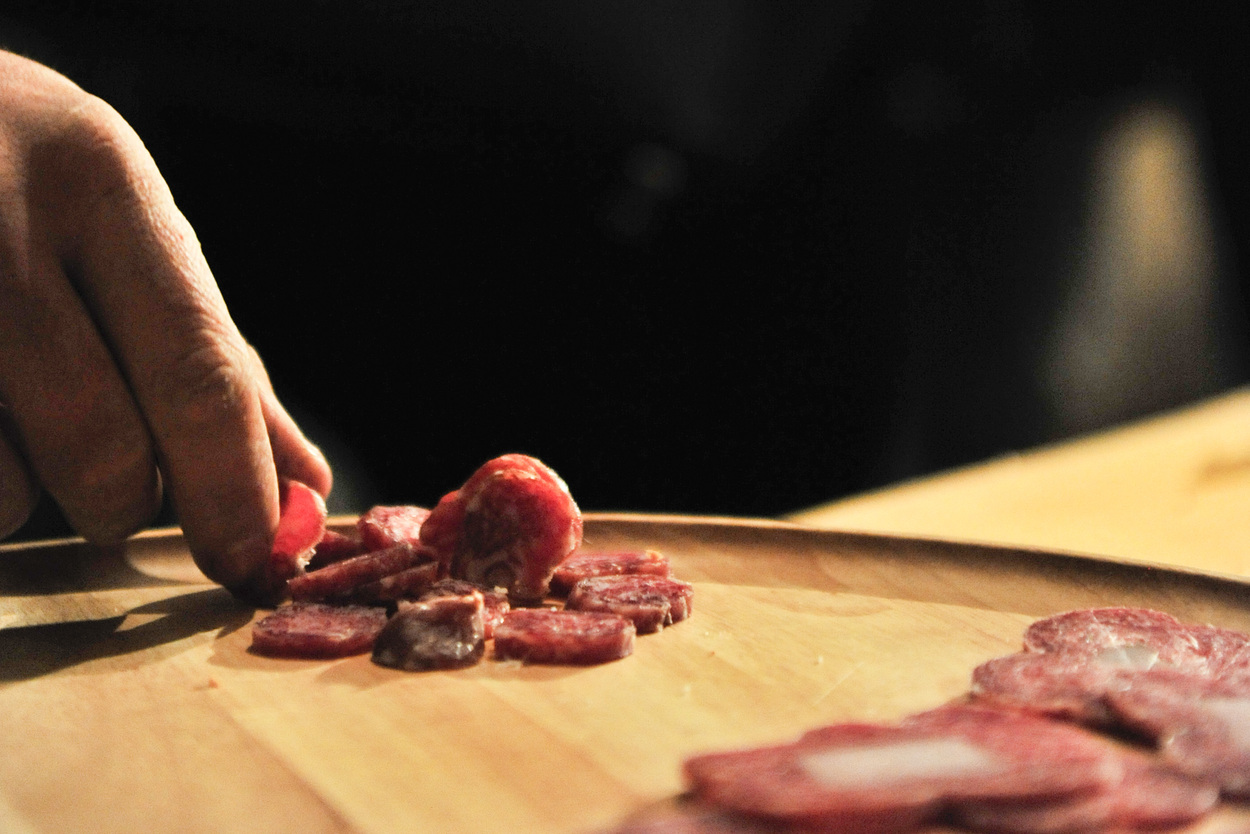 prodotti tipici di scanno: i salumi